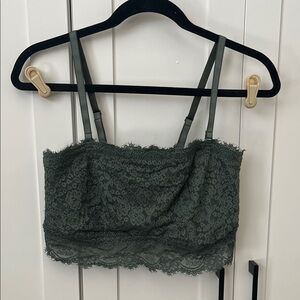 NWT Green Lace Bralette